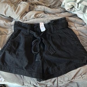 black american eagle shorts
